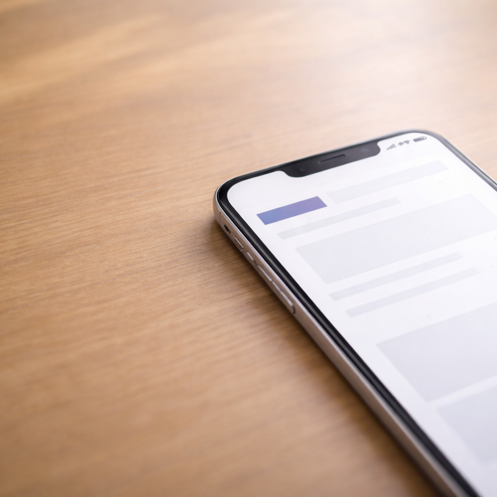 Mobila enheter som visar responsiva layouter